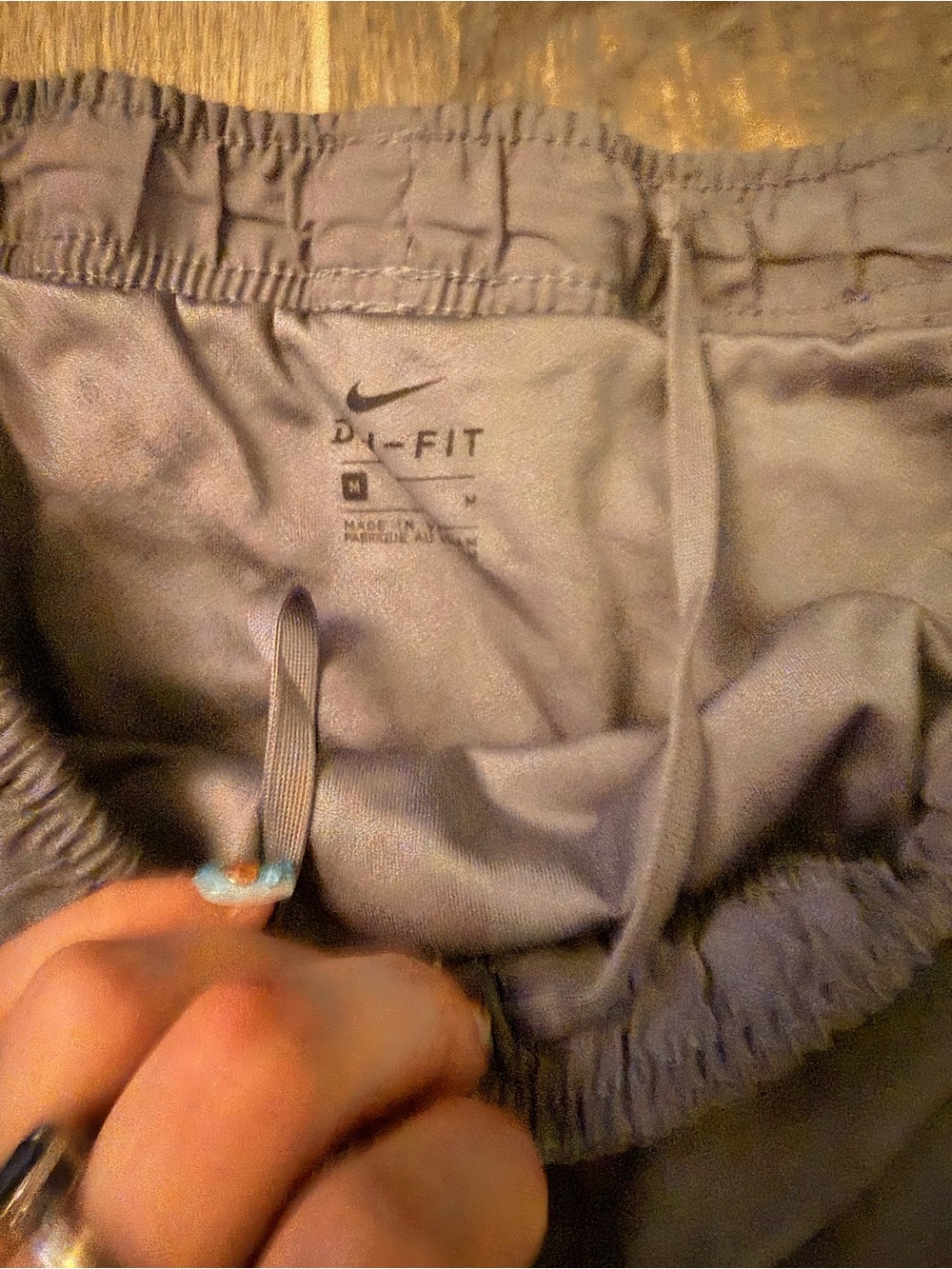 Nike Dri-FIT Women's Athletic Shorts - Gray